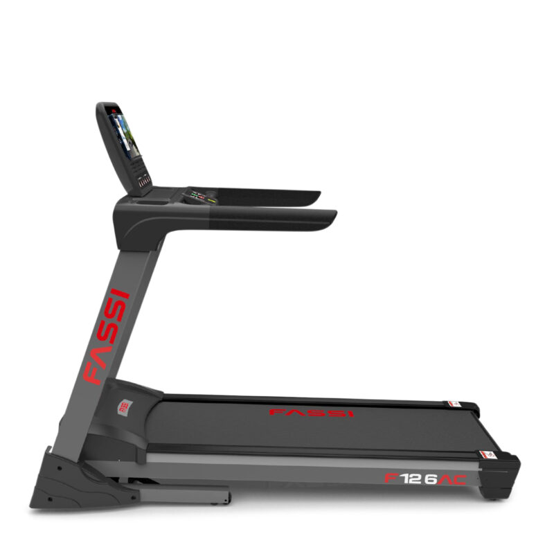 Tapis roulant Fassi 12.6 AC - Tapis roulant Elettrico 3 Hp con inclinazione 20% e 34 programmi di corsa