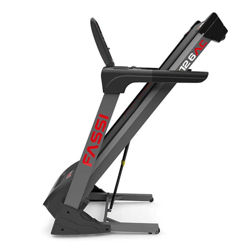 Tapis roulant Fassi 12.6 AC - Tapis roulant Elettrico 3 Hp con inclinazione 20% e 34 programmi di corsa - immagine 4