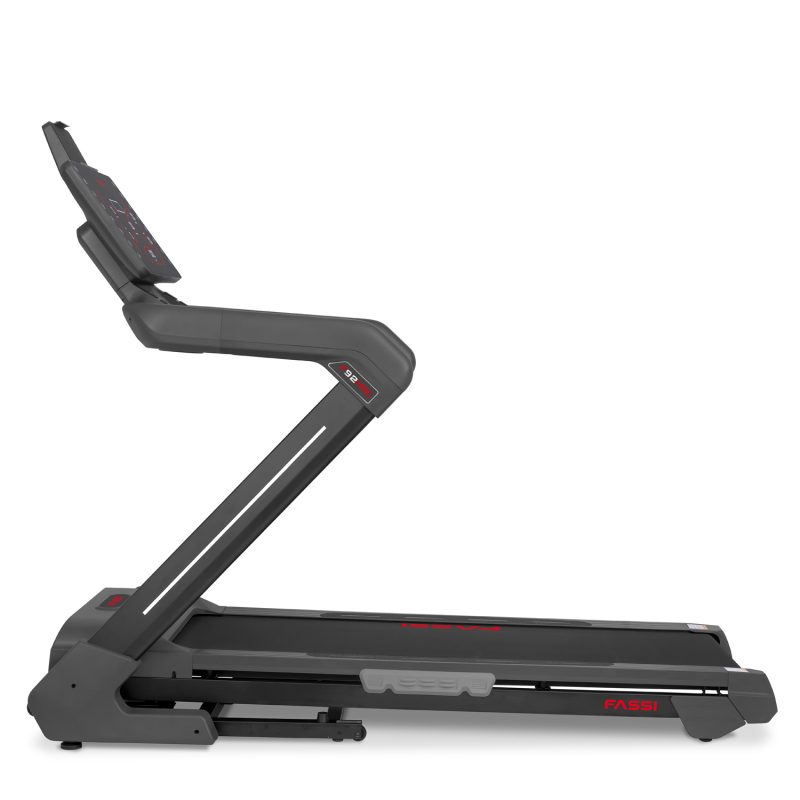 Tapis roulant Fassi F 9.2 HRC - Tapis roulant Elettrico con motore 4 Hp, superficie di corsa 53x150 cm, 73 programmi - immagine 9