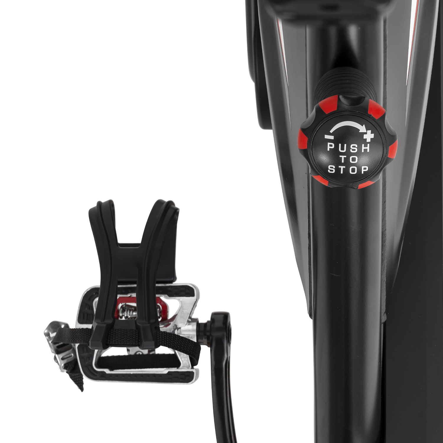 Fit Bike Fassi S27 - Gruppo volano 27 kg, Fitness Training App, trasmissione a cinghia, pedali SPD bilanciati - immagine 8