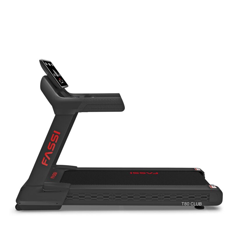 Tapis roulant Fassi T80 - Tapis Roulant Elettrico, motore 4 Hp a corrente alternata, velocità 24 km/h, per utenti fino a 180 Kg - immagine 6