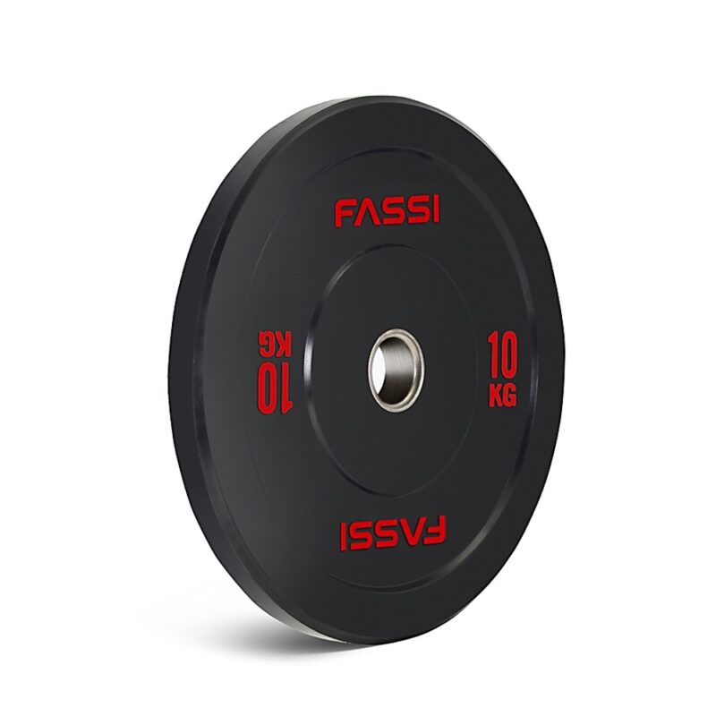 Bumper plate Olimpionico gommato 10 kg Fassi