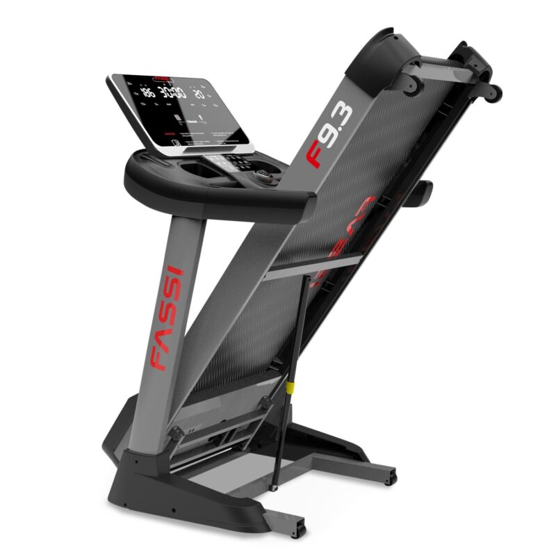 Tapis roulant Fassi FT-F9.3 HRC - Tapis Roulant Elettrico 3,5 Hp con 20 livelli di inclinazione, speakers mp3 e fascia cardio inclusa - immagine 6