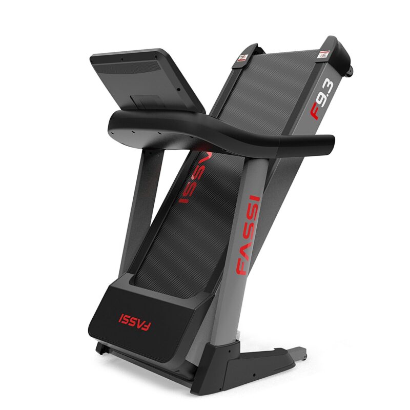 Tapis roulant Fassi FT-F 9.3 HRC - Tapis Roulant Elettrico, motore 3,5 Hp, 20 livelli di inclinazione, speakers mp3, fascia cardio inclusa - immagine 3