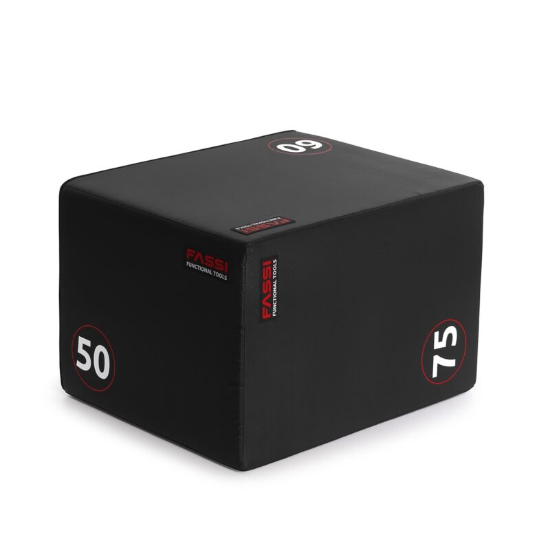 Plyo Box Fassi per allenamento funzionale e esercizi isotonici come Affondi Bulgari, Push Ups, Step Up e tanti altri