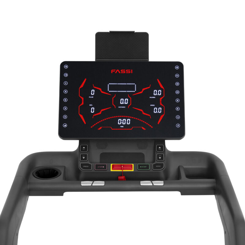 Tapis roulant Fassi T70 CLUB - Tapis Roulant Elettrico 4 Hp con 73 programmi di allenamento - immagine 2