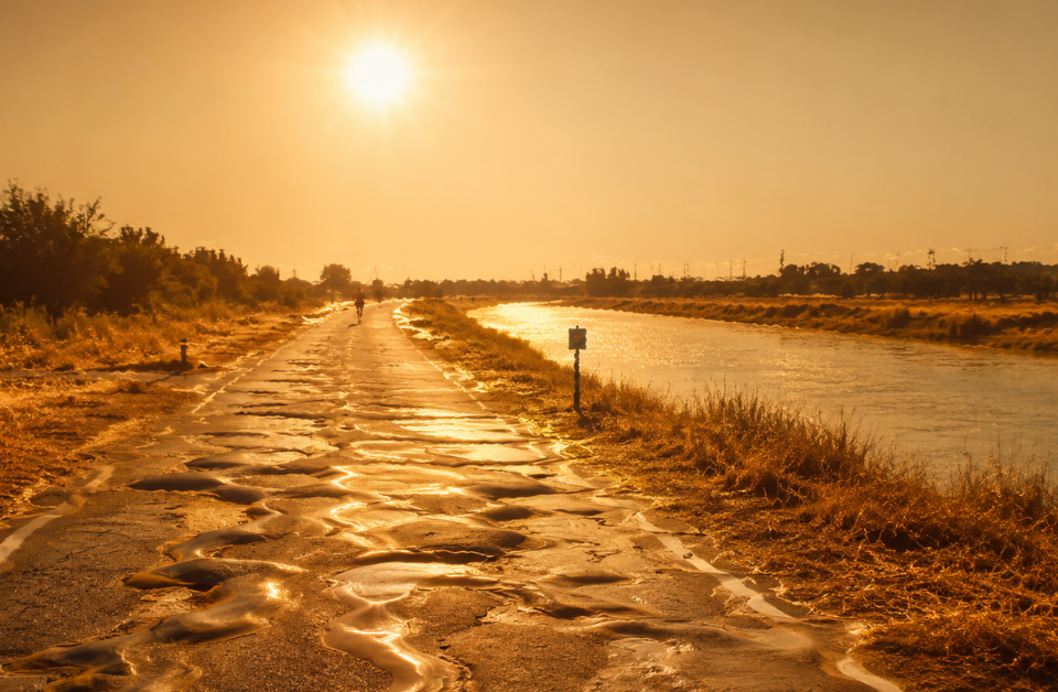 Come allenarsi con il caldo quando fuori ci sono più di 35 gradi